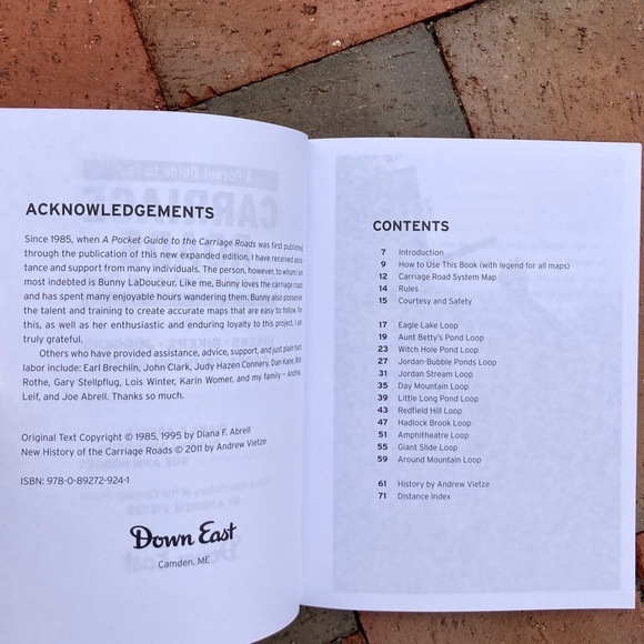 2 Acadia National Park Guides Downeast Carriage Road Maine Nature Outdoor - Picture 16 of 17